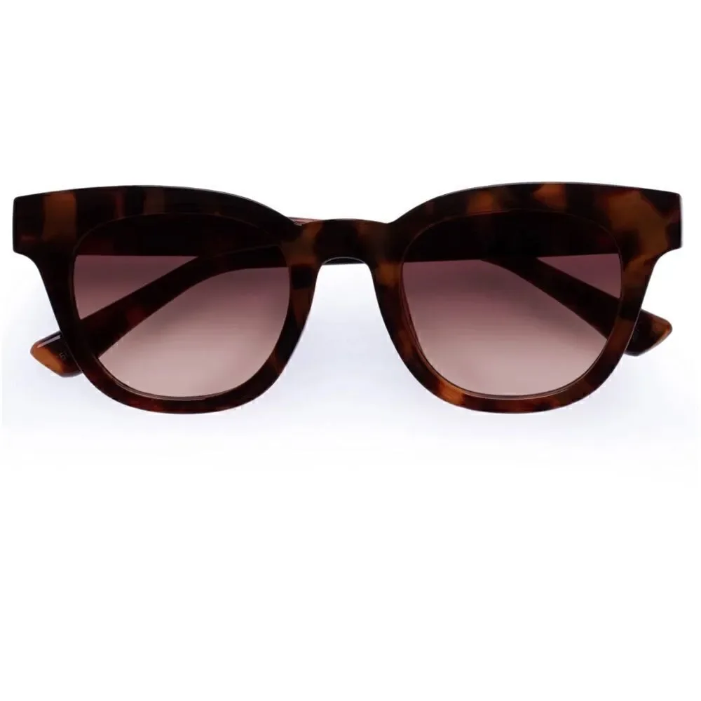 AIRE Tortoiseshell D-Frame 50mm Dorado D-Frame Sunglasses NWT